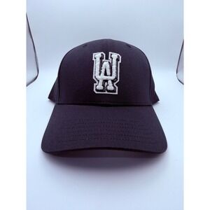 Under Armour Mens Black Snapback Hat Chenille UA Patch Cap 6005001 FW Sample